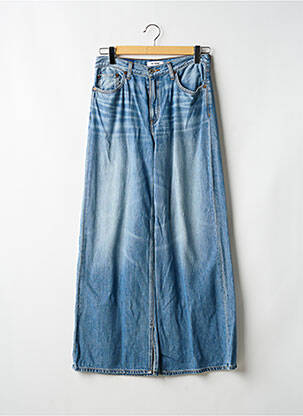 Blugi cu croială largă elasticitate talie înaltă albastru RE / DONE femme