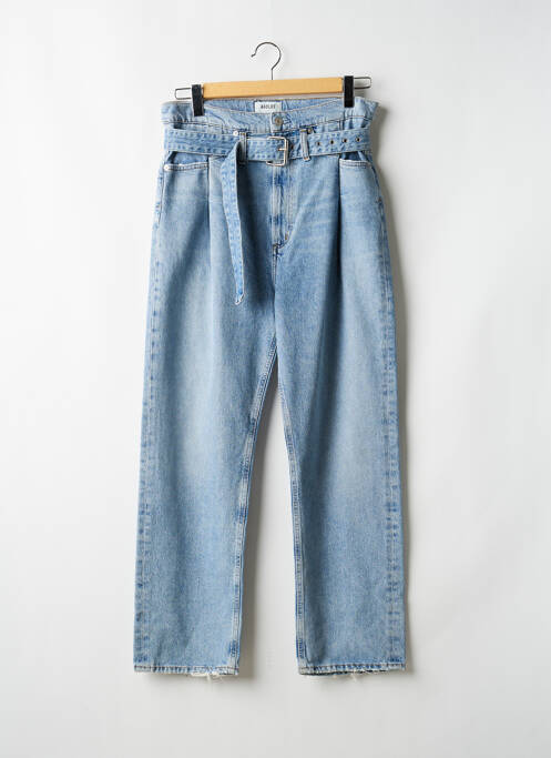 Blugi cu croială dreaptă talie înaltă talie înaltă albastru AGOLDE femme