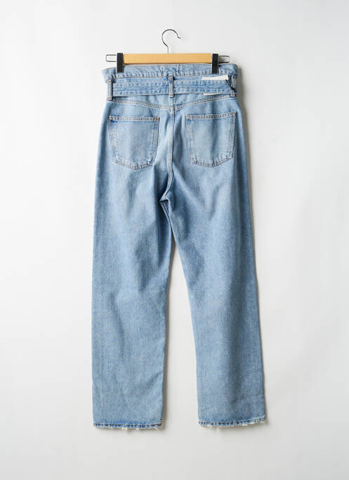 Blugi cu croială dreaptă talie înaltă talie înaltă albastru AGOLDE femme