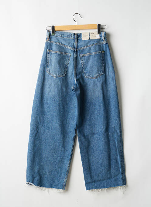 Blugi cu croială largă elasticitate talie înaltă albastru AGOLDE femme