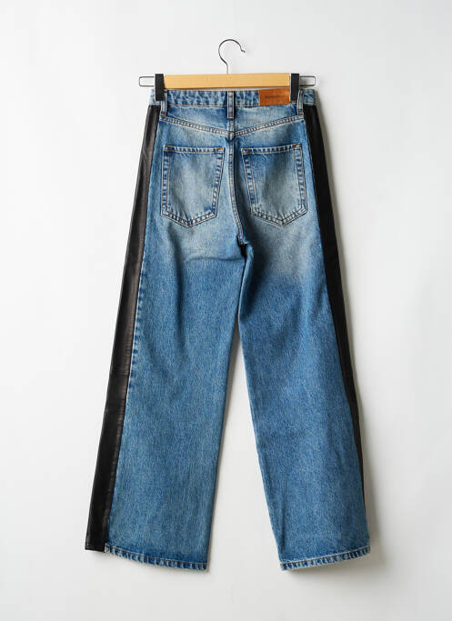 Blugi cu croială largă elasticitate talie înaltă albastru RAGDOLL femme