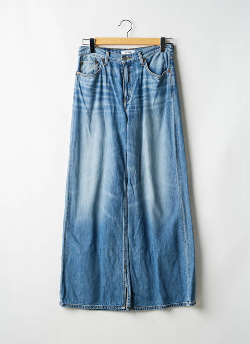 Blugi cu croială largă elasticitate talie înaltă albastru RE / DONE femme