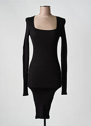 Rochie midi mâneci lungi mâneci lungi negru OPÉRA SPORT femeie