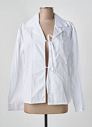 Cămașă croială dreaptă mâneci lungi alb OPÉRA SPORT femme