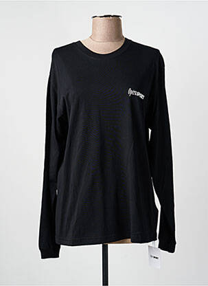 Top țesătură jersey mâneci lungi negru OPÉRA SPORT femme