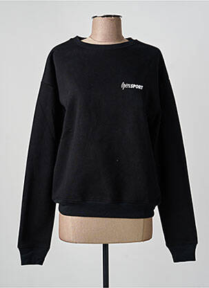 Hanorac elasticitate mâneci lungi negru OPÉRA SPORT femme