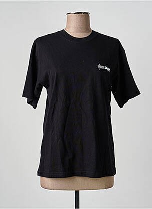 Tricou serigrafie mâneci scurte negru OPÉRA SPORT femeie