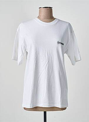 Tricou serigrafie mâneci scurte alb OPÉRA SPORT femme