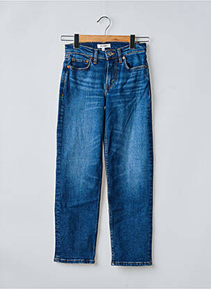 Blugi cu croială slim țesătură brută mărime normală albastru RE / DONE femme