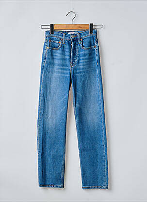 Blugi cu croială slim țesătură brută mărime normală albastru RE / DONE femme