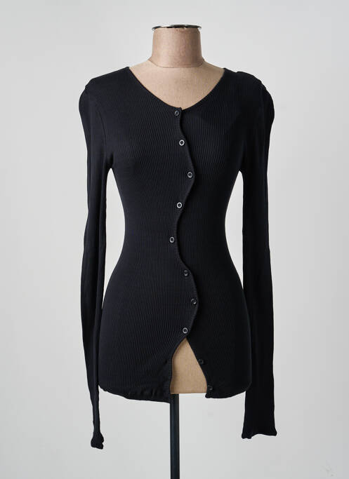 Top elasticitate mâneci lungi negru OPÉRA SPORT femme