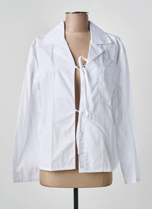 Cămașă croială dreaptă mâneci lungi alb OPÉRA SPORT femme