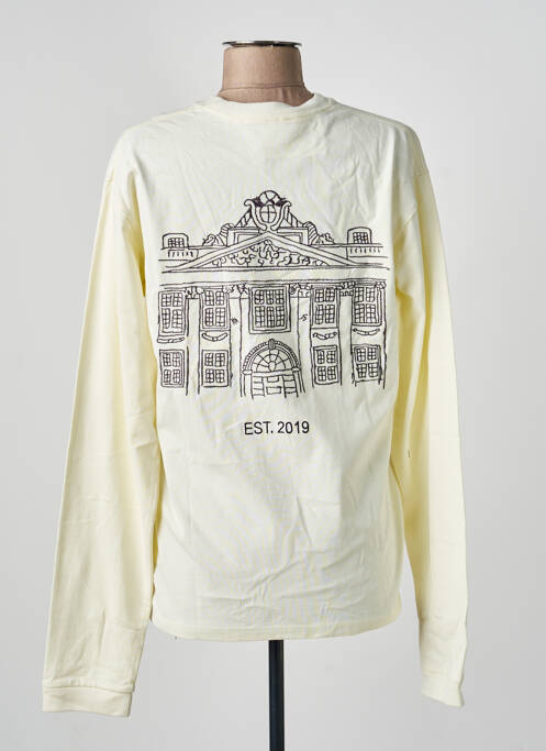 Top țesătură jersey mâneci lungi bej OPÉRA SPORT femme