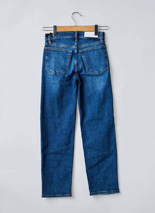 Blugi cu croială slim țesătură brută mărime normală albastru RE / DONE femme