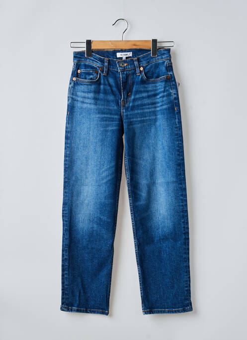 Blugi cu croială slim țesătură brută mărime normală albastru RE / DONE femme