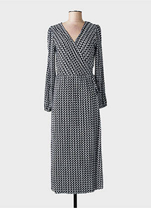 Rochie lungă mâneci lungi mâneci lungi negru BETTY BARCLAY femme