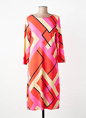 Rochie midi mâneci 3/4 mâneci 3/4 roșu BETTY BARCLAY femeie
