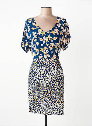 Rochie scurtă mâneci scurte mâneci scurte albastru AGATHE & LOUISE femme