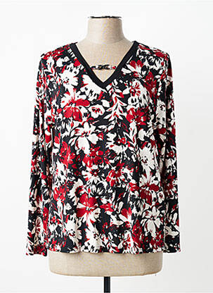 Tricou mâneci lungi mâneci lungi roșu GUY DUBOUIS femme