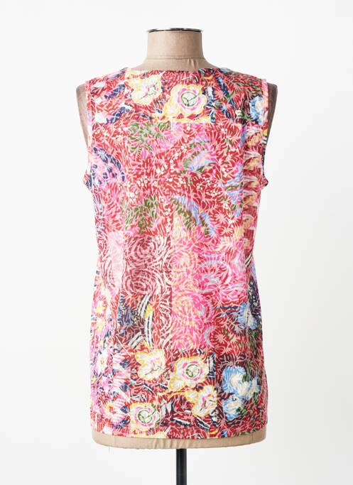 Top croială cambrată fără mâneci roz GRIFFON femme