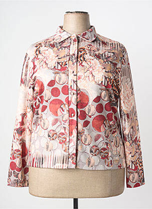 Cămașă croială cambrată mâneci lungi bej GRIFFON femme