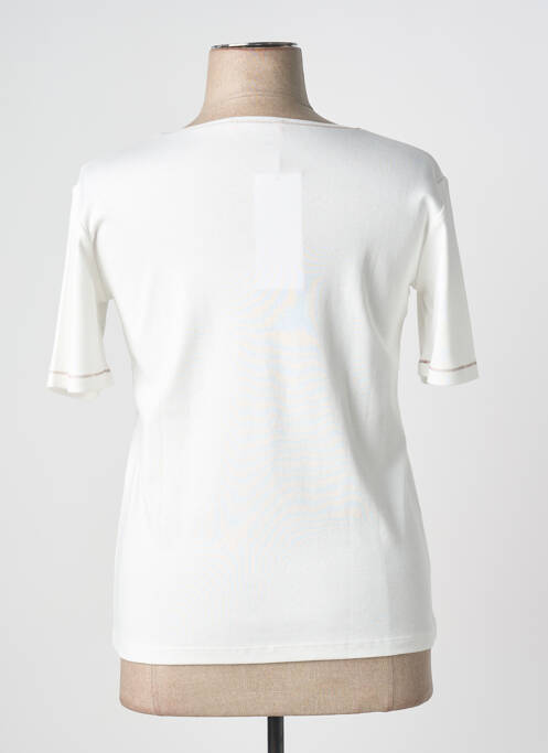 Tricou imprimeu fantezie mâneci scurte alb GRIFFON femme