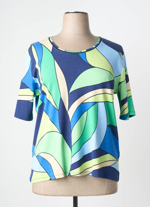 Tricou imprimeu fantezie mâneci scurte albastru BETTY BARCLAY femme