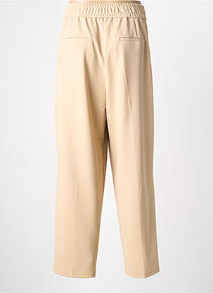 Pantalon larg țesătură crep mărime normală bej BETTY BARCLAY femeie
