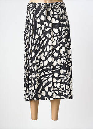 Fustă midi croială dreaptă negru GRIFFON femme