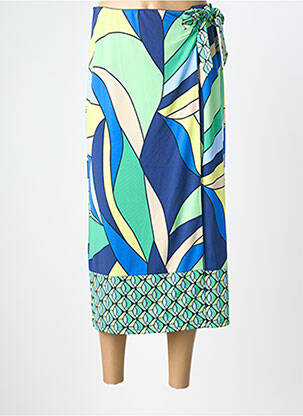 Fustă lungă imprimeu fantezie verde BETTY BARCLAY femme