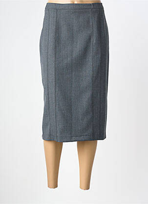 Fustă midi căptușeală textilă gri GRIFFON femme