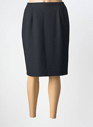 Fustă midi croială dreaptă negru GRIFFON femme