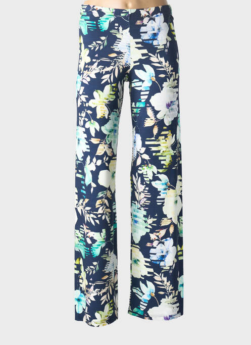 Pantalon drept elasticitate mărime normală albastru I.ODENA femme