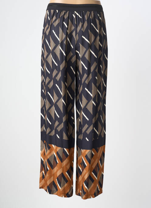 Pantalon larg țesătură poplin mărime normală negru PAUL BRIAL femme