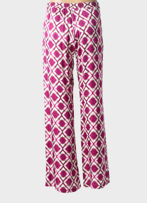 Pantalon drept talie elastică mărime normală violet SEE THE MOON femme