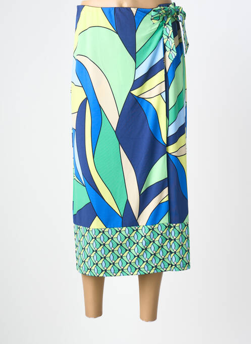 Fustă lungă imprimeu fantezie verde BETTY BARCLAY femme