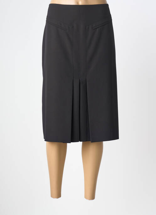 Fustă midi croială dreaptă negru GUY DUBOUIS femme