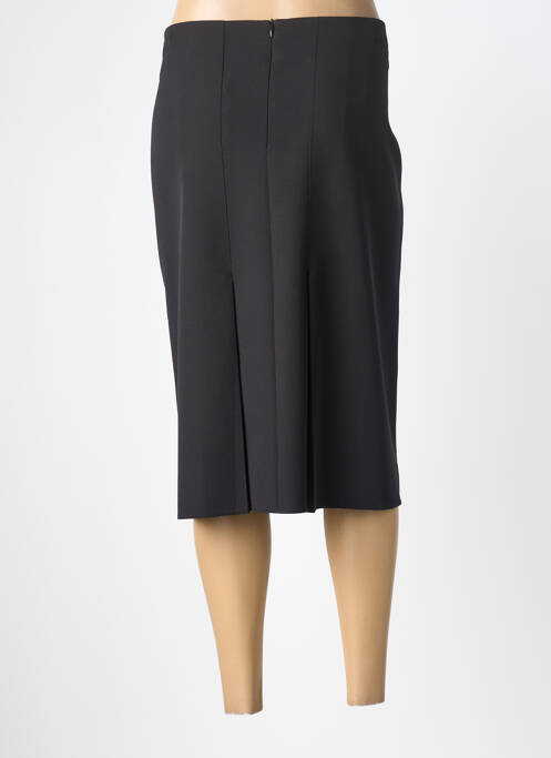 Fustă midi croială dreaptă negru GUY DUBOUIS femme