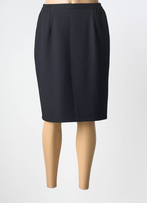 Fustă midi croială dreaptă negru GRIFFON femme