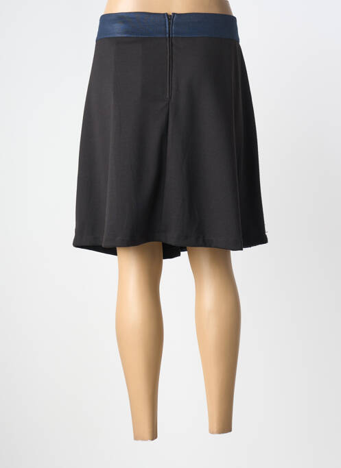 Fustă midi croială dreaptă albastru ZELI femme