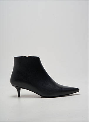 Botine/ghete vârf ascuțit toc de 4 la 6 cm negru ANINE BING femme