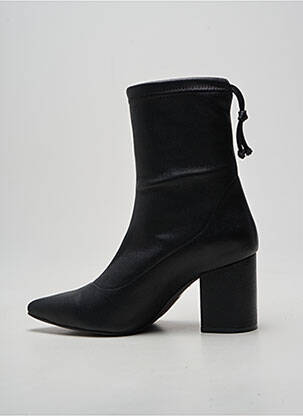 Botine/ghete vârf ascuțit toc de 7 la 9 cm negru ANINE BING femeie