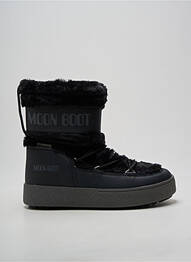 Botine/ghete vârf rotund toc de 4 la 6 cm negru MOON BOOT femeie