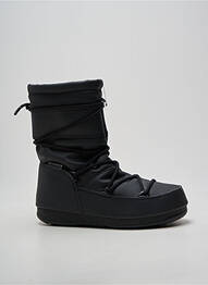 Botine/ghete vârf rotund toc plat până la 3 cm negru MOON BOOT femeie