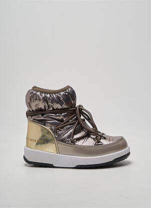 Botine/ghete vârf rotund vârf rotund auriu MOON BOOT fată