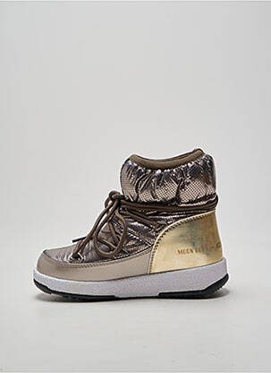 Botine/ghete vârf rotund vârf rotund auriu MOON BOOT fată