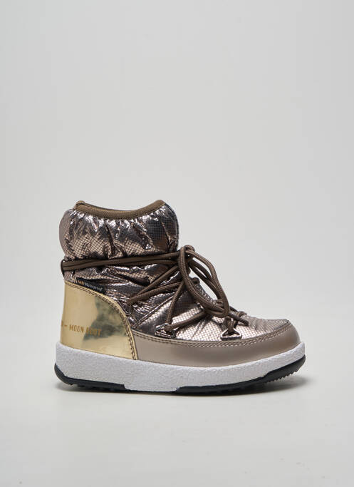 Botine/ghete vârf rotund vârf rotund auriu MOON BOOT fille