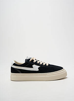 Adidași vârf rotund toc plat până la 3 cm negru STEPNEY WORKERS CLUB femme