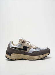 Adidași vârf rotund toc de 4 la 6 cm argintiu STEPNEY WORKERS CLUB femme