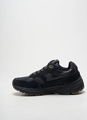 Adidași vârf rotund toc plat până la 3 cm negru STEPNEY WORKERS CLUB femeie
